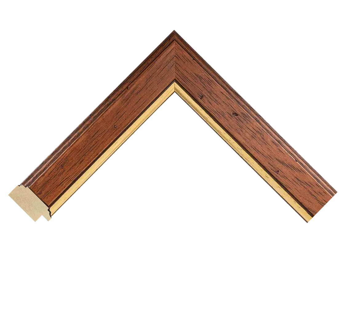 Derby Walnut & Gold 